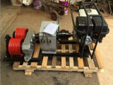 Double Drum Engine Powered Winch